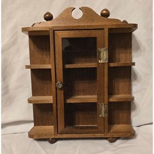 mini armário de prateleira de bugigangas para miniaturas ou casas de bonecas axp. 8 pol por 7 pol , usado comprar usado  Enviando para Brazil