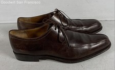 Usado, Sapato social masculino Salvatore Ferragamo Itália couro marrom com cadarço Oxford 11,5 comprar usado Usado, Sapato social masculino Salvatore Ferragamo Itália couro marrom com cadarço Oxford 11,5 comprar usado  Enviando para Brazil