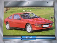 Matra murena dream for sale  DARWEN