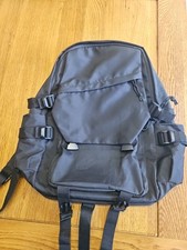 Black backpack unbranded for sale  LEIGHTON BUZZARD