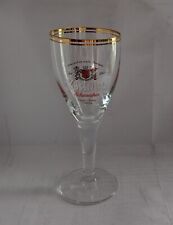 Używany, Kostritzer Schwarzbier 0.2l German stemmed Beer glass with gold rim 200ml na sprzedaż  PL