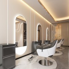 Konsola konsoleta fryzjerska barberska lustro 200x80 LED PRO acrylic na sprzedaż  PL