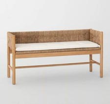 Wood woven bench for sale  Kansas City
