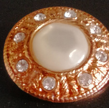 Bottoni gioiello strass usato  Firenze
