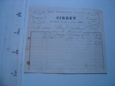 Facture circa 1880 d'occasion  France