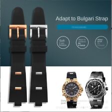 Pulseira de silicone premium borracha colisão pulseira de relógio impermeável 22 24 mm para Bvlgari comprar usado  Enviando para Brazil