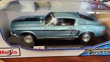 1968 Ford Mustang GT Cobra Jet - Maisto 1/18 carro fundido - Edição especial - comprar usado  Enviando para Brazil