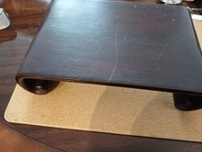 Mahogany scroll display for sale  BOSCASTLE