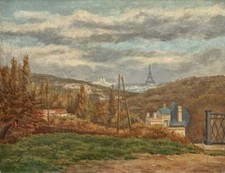 Vintage french oil d'occasion  Paris I
