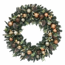 Pre lit wreath d'occasion  Expédié en Belgium