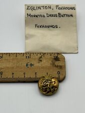 Hunt hunting button for sale  LYDBROOK