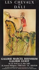 Salvador dali poster d'occasion  Paris VIII
