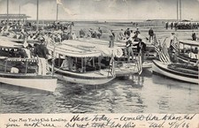 Umhang May Neu Trikot ~ Jacht Verein Landing ~ 1906 Postkarte na sprzedaż  Wysyłka do Poland