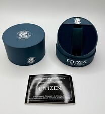 ⭕️ CITIZEN ECO-DRIVE CAIXA DE ARMAZENAMENTO EXIBIÇÃO APRESENTAÇÃO VAZIA E MANUAL/GARANTIA comprar usado  Enviando para Brazil