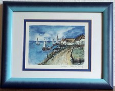 Maritimes bild blauen gebraucht kaufen  Nordkirchen