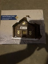Boy Scouts of America Lighted Ranger Cabin Christmas Scouting Village 2015 comprar usado  Enviando para Brazil