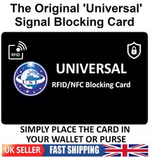 Rfid signal blocking for sale  BOREHAMWOOD