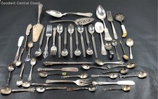 Artigos de mesa banhados a prata de aço inoxidável sortidos de 2 lb, 7 oz comprar usado Artigos de mesa banhados a prata de aço inoxidável sortidos de 2 lb, 7 oz comprar usado  Enviando para Brazil