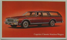 Cartão postal original Chevrolet Caprice Classic Station Wagon 1979 revendedor comprar usado  Enviando para Brazil
