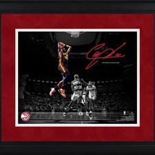 Foto de holofote Clint Capela Atlanta Hawks emoldurada 11 x 14" comprar usado  Enviando para Brazil