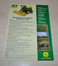 Sieczkarnia John Deere 7300 Brochure Broszura Broszura RU na sprzedaż  PL