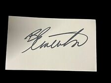 Signed white index for sale  WHITEHAVEN
