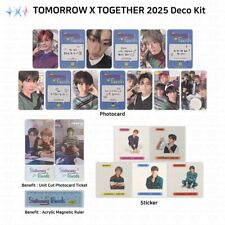 Adesivo cartão fotográfico TXT 2025 Deco Kit Benefit Ticket TomorrowXTother KPOP K-POP comprar usado  Enviando para Brazil