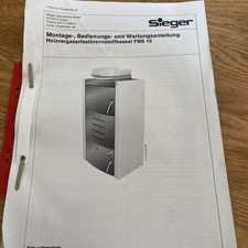 Sieger holzvergaserfestbrennst gebraucht kaufen  Felsberg