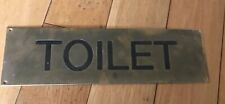 Vintage toilet brass for sale  STOURBRIDGE
