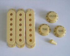 Botões vintage Cream ST, capas de captação ST e ponta de interruptor serve para guitarras Strat comprar usado  Enviando para Brazil