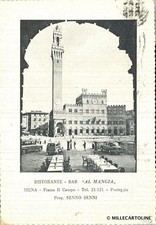 SIENA - Ristorante Bar "Al Mangia" 1957 comprar usado SIENA - Ristorante Bar "Al Mangia" 1957 comprar usado  Enviando para Brazil