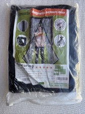Cortina de malha magnética para porta de tela durável, resistente, mosquito A4 comprar usado  Enviando para Brazil