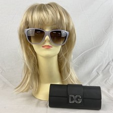 Óculos de sol Dolce & Gabbana roxo em estojo rígido, não autenticado (C1) CP#8698 comprar usado  Enviando para Brazil