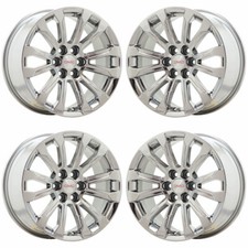Llantas GMC Canyon 18" cromadas brillantes juego de fábrica OEM 14023 INTERCAMBIO segunda mano  Embacar hacia Mexico