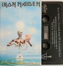 Cassete Iron Maiden "Seventh Son Of Seventh Son" •Heavy Metal britânico•  comprar usado  Enviando para Brazil