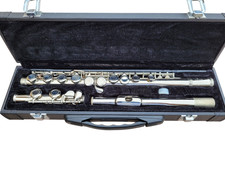 Flauta estudantil prata Yamaha YFL 211S com estojo comprar usado  Enviando para Brazil