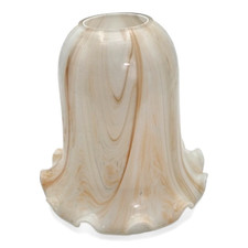 Vintage glass lampshade for sale  LANCASTER