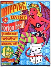 Usado, Pôster concerto Tripping Daisy Reverend Horton Heat 1995 Frank Kozik comprar usado  Enviando para Brazil