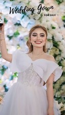 Vestido de baile de casamento (feito à mão importado) tamanho ajustável comprar usado  Enviando para Brazil