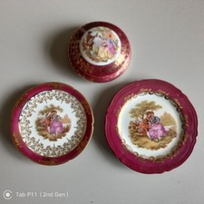 Limoges porcelain red for sale  AYR
