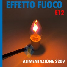 Luce effetto fuoco usato  Trapani