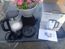 Illuminating glass kettle for sale  SHEFFIELD