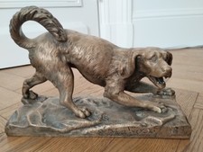 Bronze doré chien d'occasion  Bordeaux-