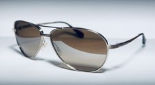 Óculos de Sol Oliver Peoples Copter RARO | Prata Escovada / Quartzo Areia | Brad Pitt, usado comprar usado  Enviando para Brazil