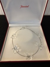 Collier câble orchidées d'occasion Collier câble orchidées d'occasion  Baccarat