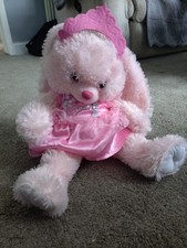 Pink rabbit teddy for sale  ROTHERHAM