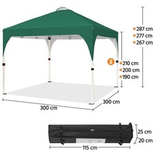Pop gazebo 3x3m for sale  IPSWICH