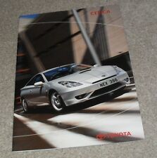 Toyota celica brochure for sale  SOUTHAMPTON
