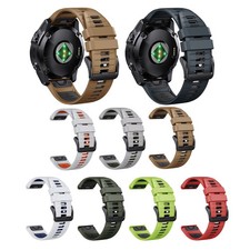 Substitua pulseira de silicone pulseira de relógio 22/26 mm para Garmin Fenix7X Pro, usado comprar usado  Enviando para Brazil