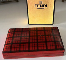 Fendi scatola legno usato  Roma